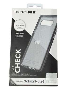 tech21 Evo Check Case for Samsung Galaxy Note8 - Black/Clear